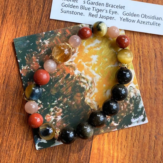 Oil painting bracelet 06